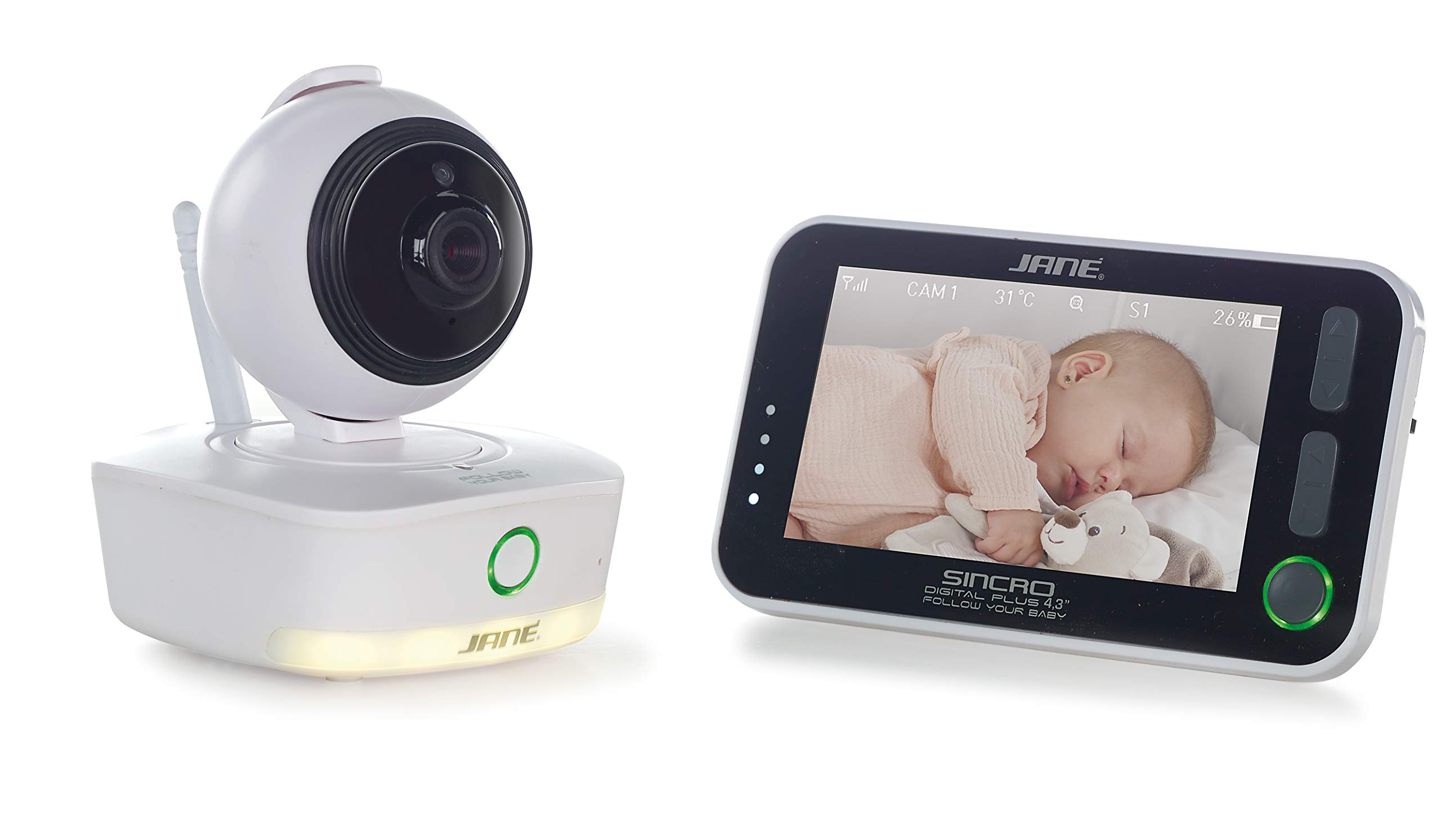Vigilabebé Digital Sincro Jané Baby Guard 4,3